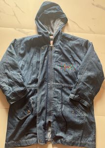 Denim Hooded Jacket