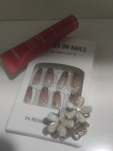 Press On Nails - Leopard Print
