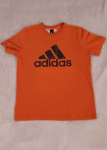 Adidas Men's Orange T-Shirt