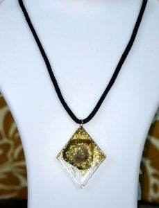 Pendent petal glitter/Resin/unique/latest/shining