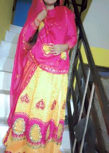 Poshak Rajasthani Lehenga