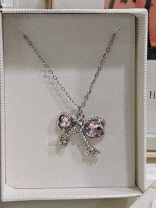 Charming Bow Pendant Necklace💖❤️‍🔥