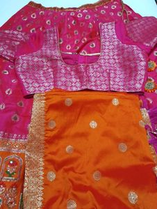 Vibrant Indian Lehenga Skirt