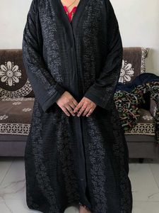 Elegant Black Abaya Style Gown