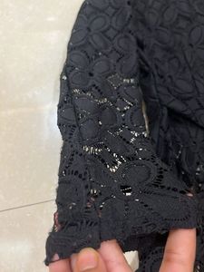 2 Piece Black &amp; Gold Kurta