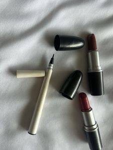 MAC Lipsticks &amp; Eyeliner Set