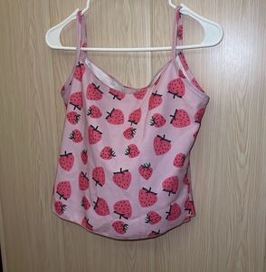 Pink Strawberry Top