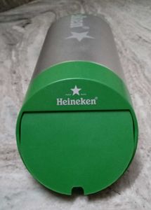Heineken branded trash bin