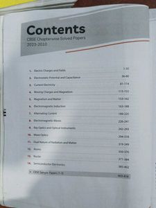 Physics Class 12  PYQ  Chapter Wise Solved Papers