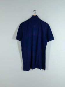 Navy Blue Allen Solly Polo T-Shirt For Men's
