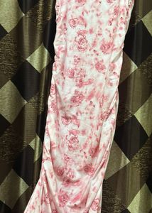Floral Ruched Bodycon Dress