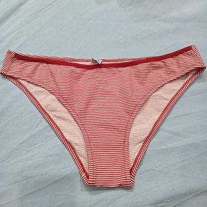 Red and 😍White Striped Panty