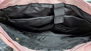 Pink Puffer Tote Bag