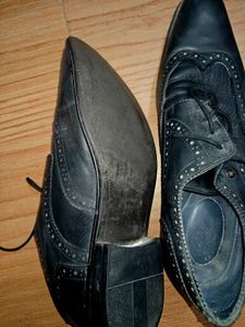 Louis Philippe original Leather Formal oxford Shoe