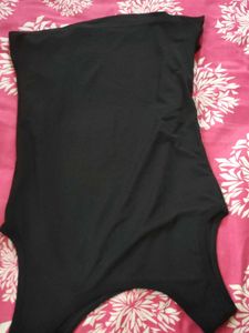 Sleeveless Black Top