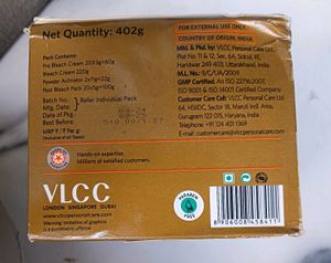 VLCC Insta Glow Gold Bleach
