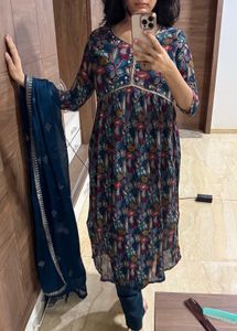 Alia Cut Kurti Set