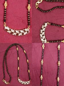 Elegant Leaf Mangalsutra