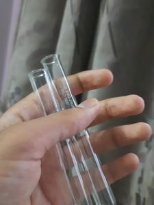 Borosilicate Glass Test Tubes, Small Size, 5pc