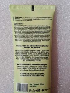 Naturali Acne Control Sunscreen