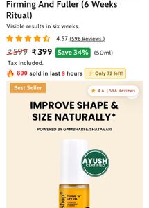 Plump and lift Oil - the wellness shop