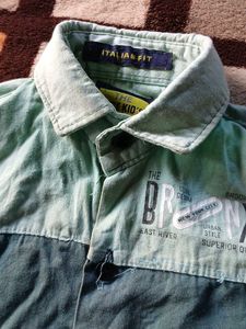 Boys Blue Shirt and Jeans Set