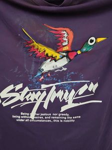 Men's Purple Graphic T-Shirt
