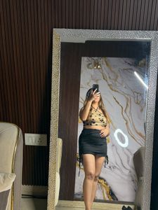 Sheer Floral Blouse Top