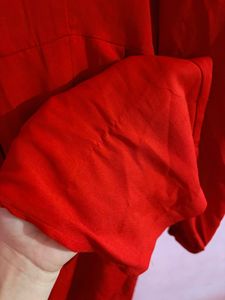 Chic Red Jumpsuit