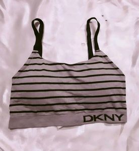 DKNY Striped Bra