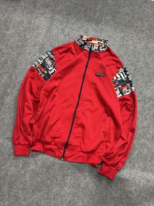 Men's Red Track Jacket