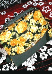 Floral Print Handbag