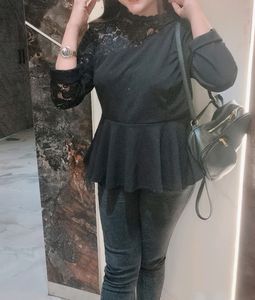Shein Black Top