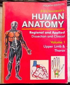 B.D. Chaurasia's Human Anatomy Book Set