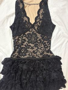 Black Lace Dress