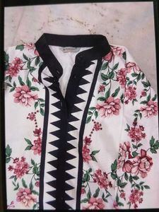 Floral Print Kurta Set/ coords with Pants