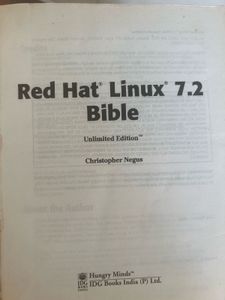 Red Hat Linux 7.2 Bible
