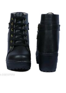 Stylish Black Ankle Boots