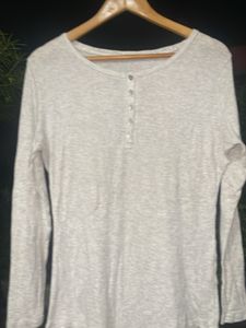 Women's Long Sleeve Henley Top