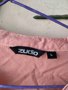 Zudio Peach maxi dress