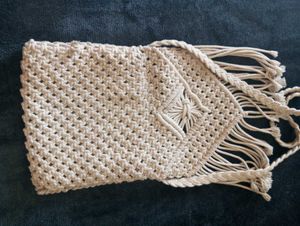 Handmade Macrame Crossbody Bag