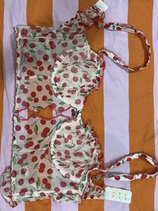 Pinterest Cute Cherry Print Bikini Set