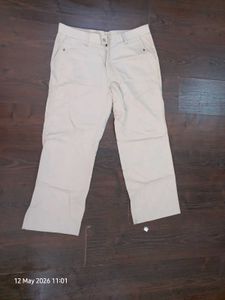 Men's Beige Casual Pants