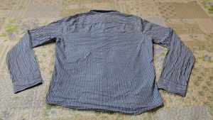 Classic Blue Striped Long Sleeve Shirt