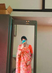 💃FLORAL DESIGN SAREE💃