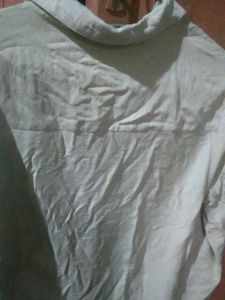 Light Green Button-Up Shirt