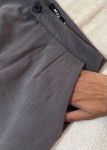 Classic Charcoal Straight Leg Pant