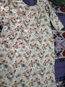 Floral Kurta Set with Dupatta