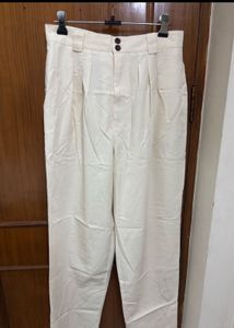 High-Waist Korean Trousers with Wide Baggy Fit