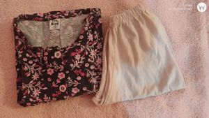 Floral Print Pajama Set
